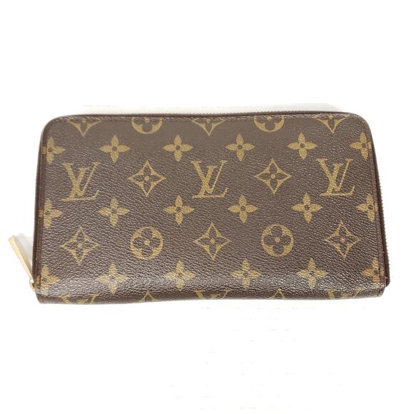 Louis Vuitton Wallet Organizer, Passport & Check Holder Monogram 300-101025 - Picture 1 of 16